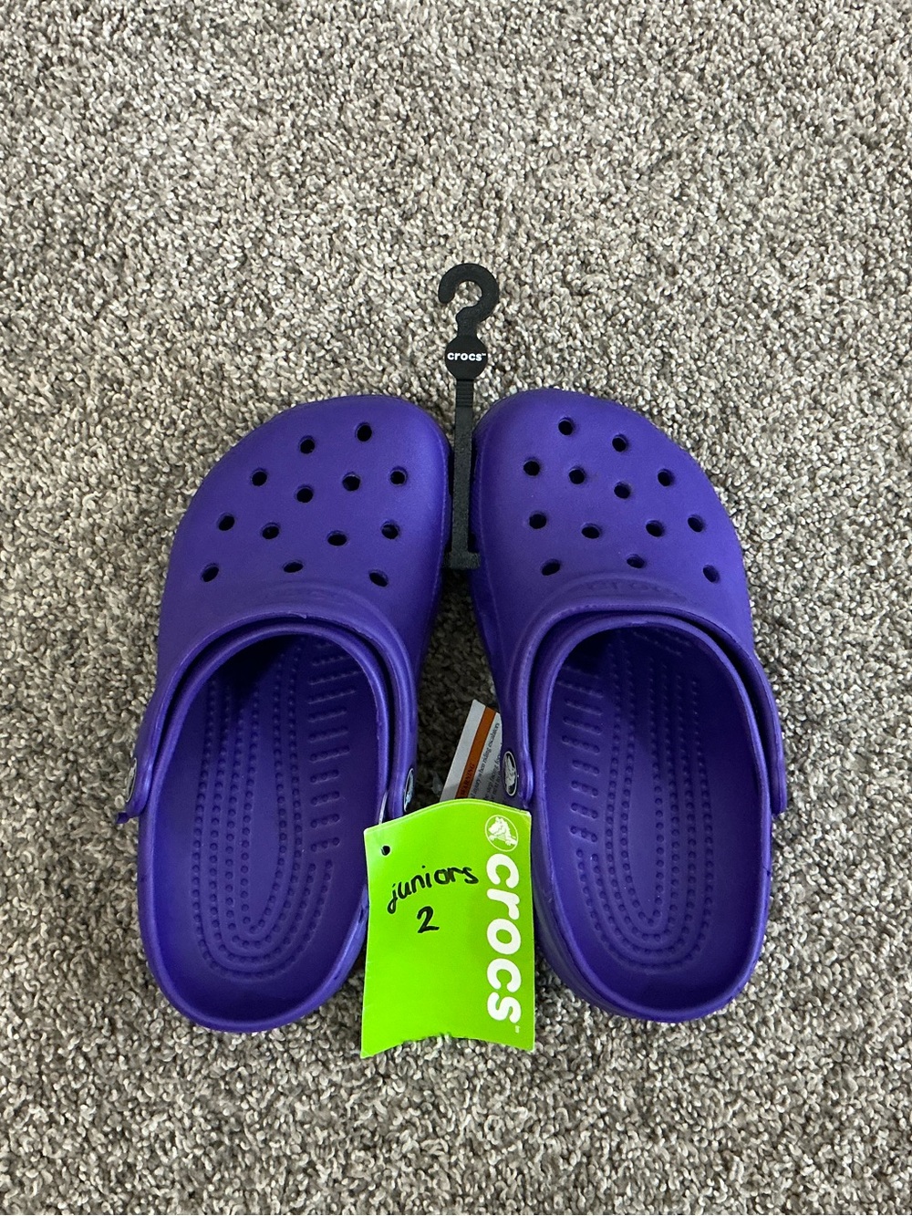 CROCS Kids Classic Clog in Purple